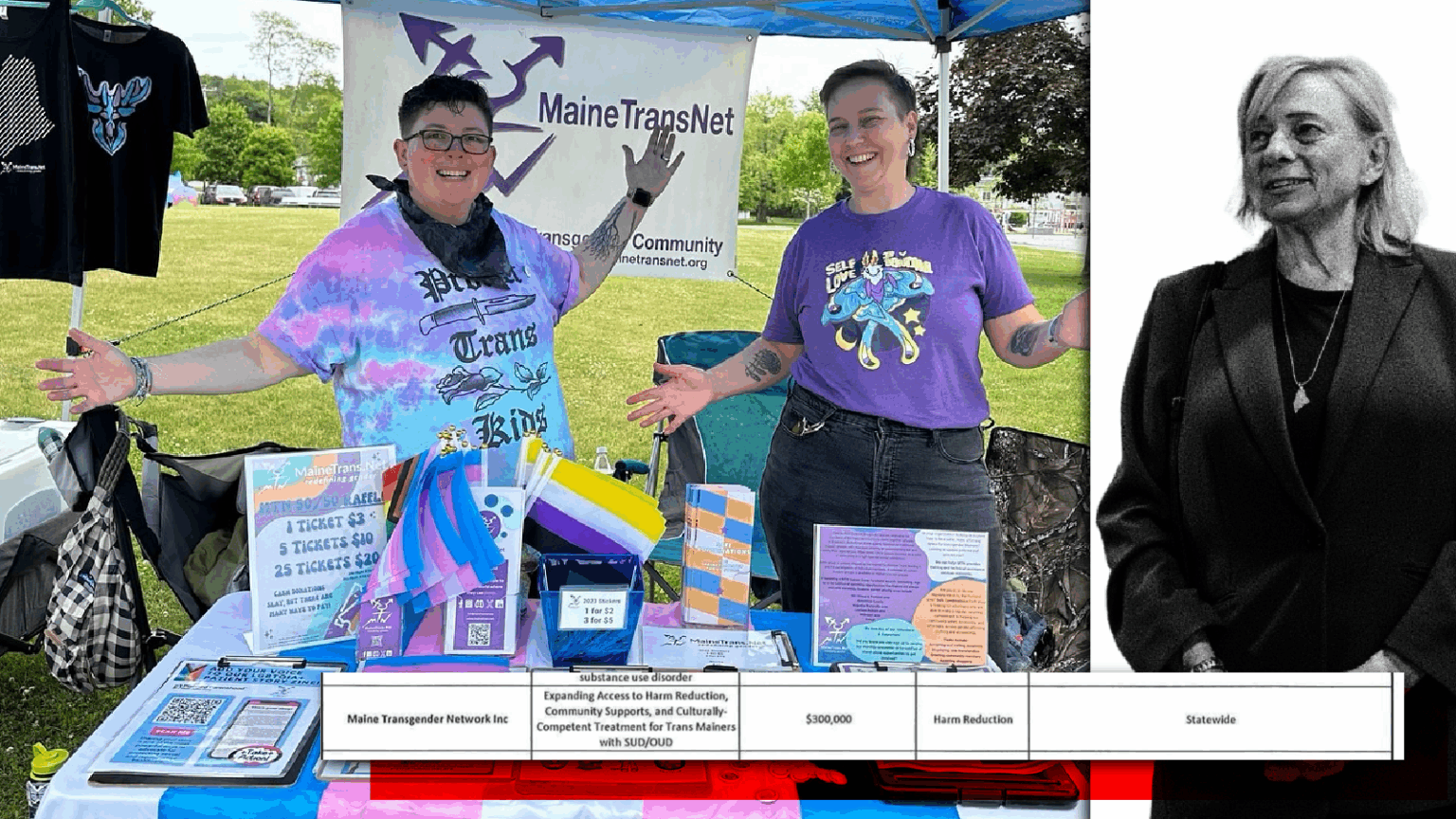 Mills Admin Gave $300K Grant to Non-Profit for Drug Addicted Trans People