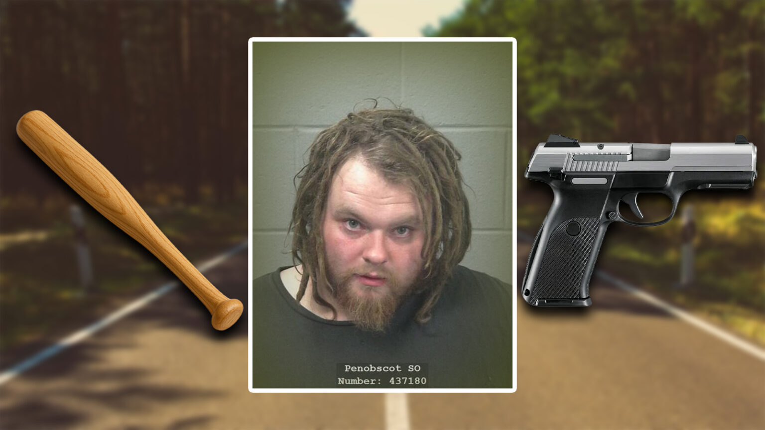 Out of Control! Dixmont Man Goes on Rampage Attacking Friends and Family with a Bat and Firearm