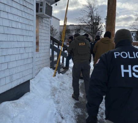 Homeland Security Descends on Lewiston