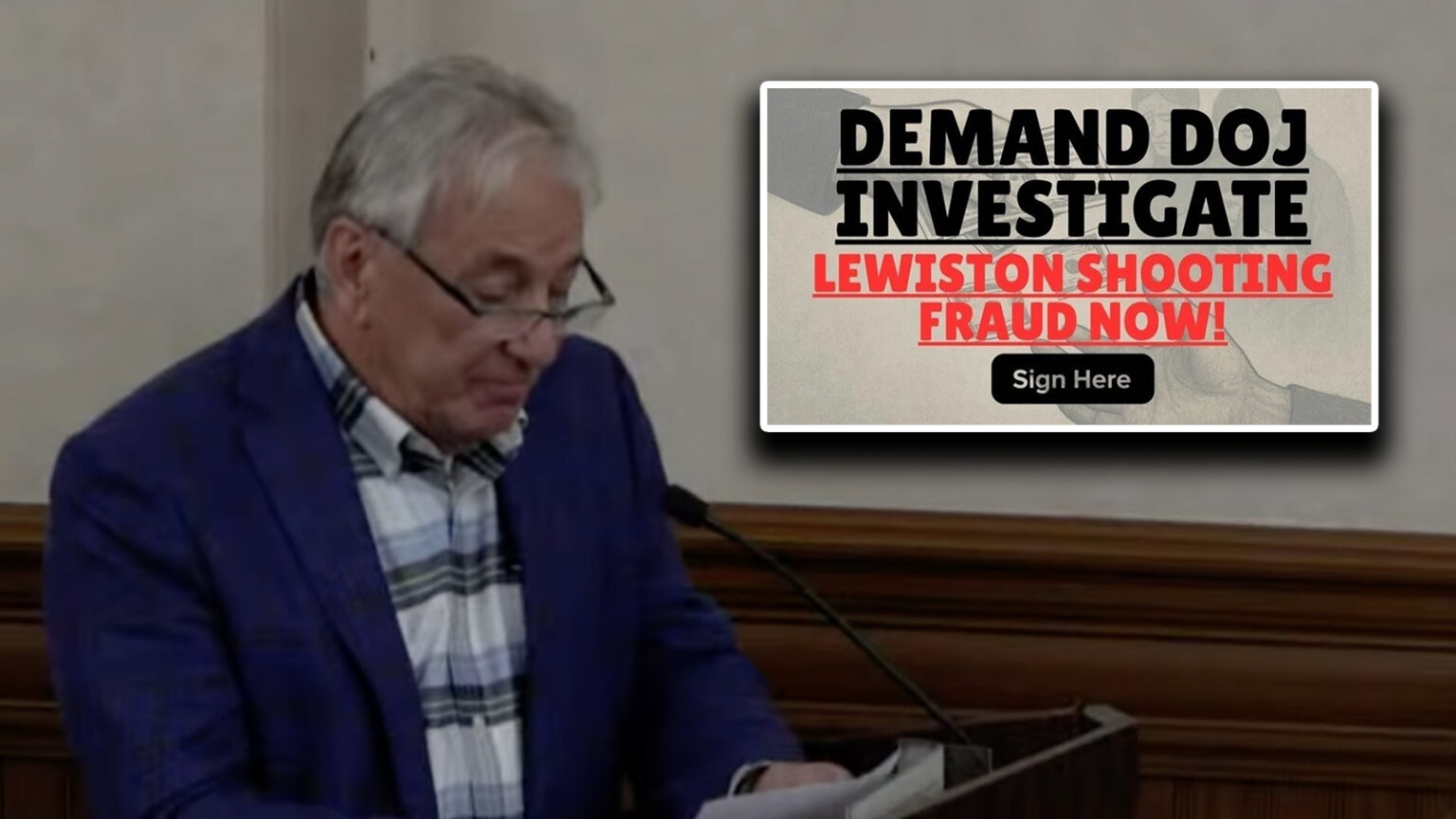 “DEAF EARS” AT CITY HALL: GOP Gov Candidate David Jones Demands DOJ Probe into Lewiston Shooting Fund as Council Faces Fresh Backlash Over $1.9M Nonprofit Split