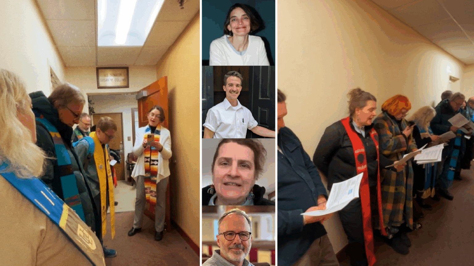 Nine Protesters Arrested for Criminal Trespass Outside Susan Collins’ Portland Office