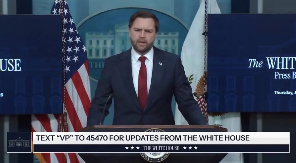 Trump Admin Dispatches JD Vance To Lead Messaging Charge On ICE Shooting