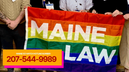 UMaine Law Sends Out Notice Encouraging Students and Staff to Call Anti-ICE Hotline If They Witness Enforcement Activities