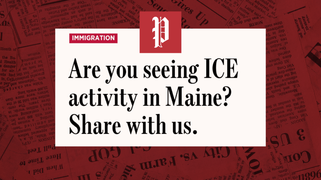Portland Press Herald Becomes Its Own Meme, Warning Readers To ‘Beware Of Slippery ICE’