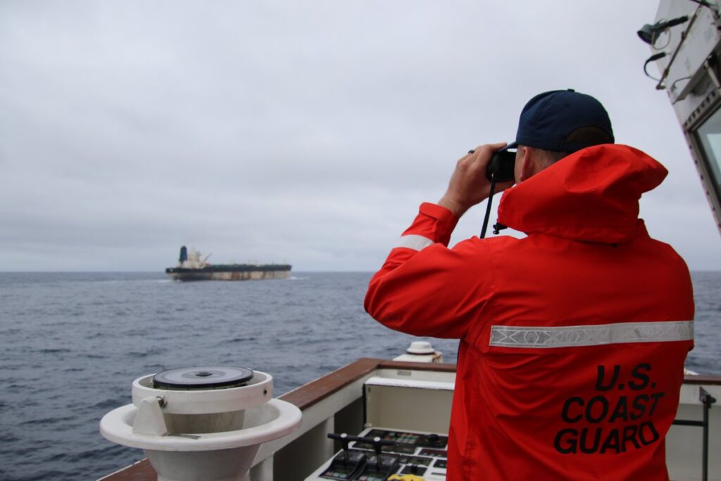 US Forces Seize Sanctioned Oil Tanker As Russian Warship Escorts Just Watch
