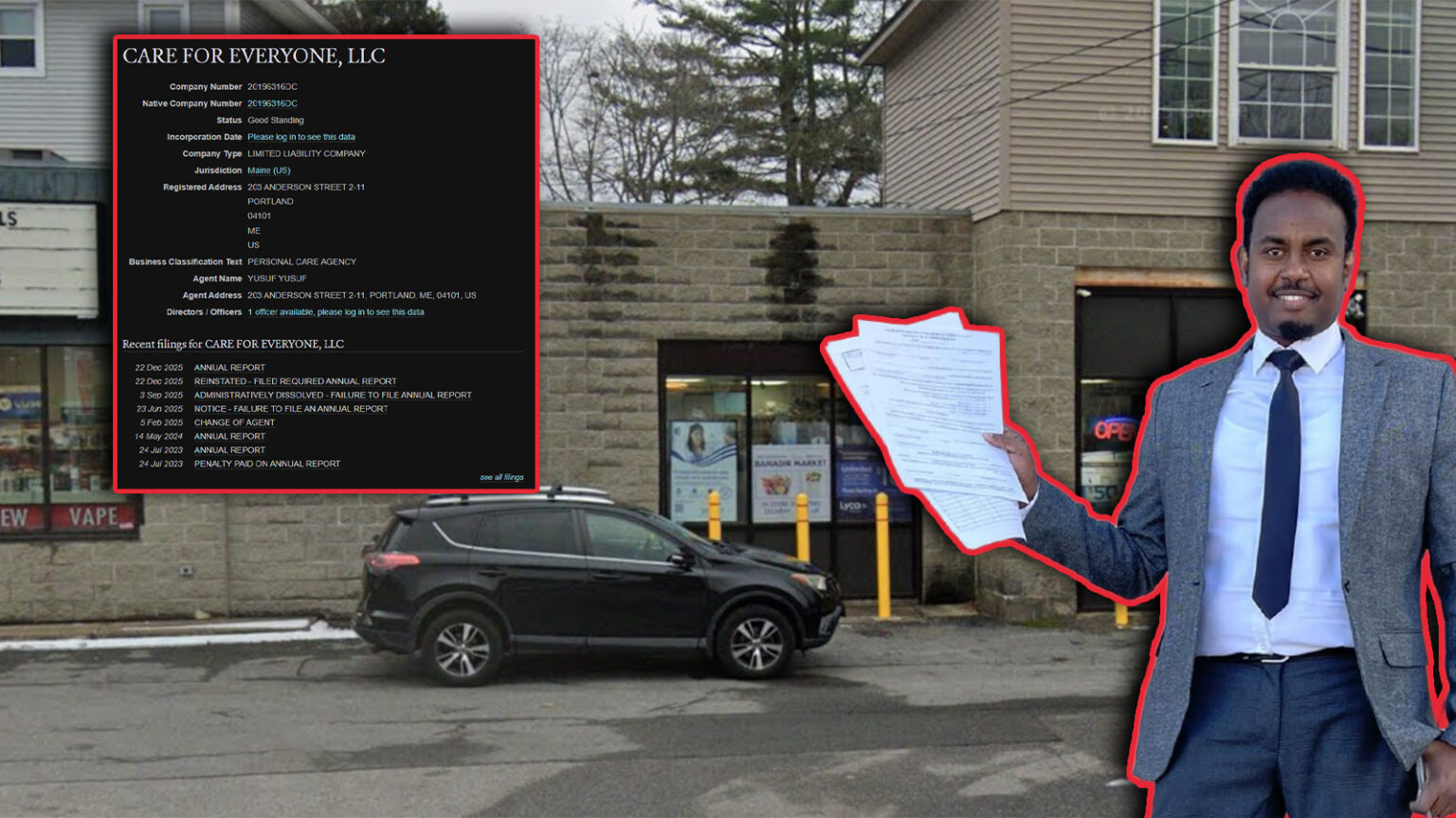 Rep. Yusuf Yusuf Tied in to Vast Network of Million-Dollar Somali-Run Medicaid Recipients and Money Transfers