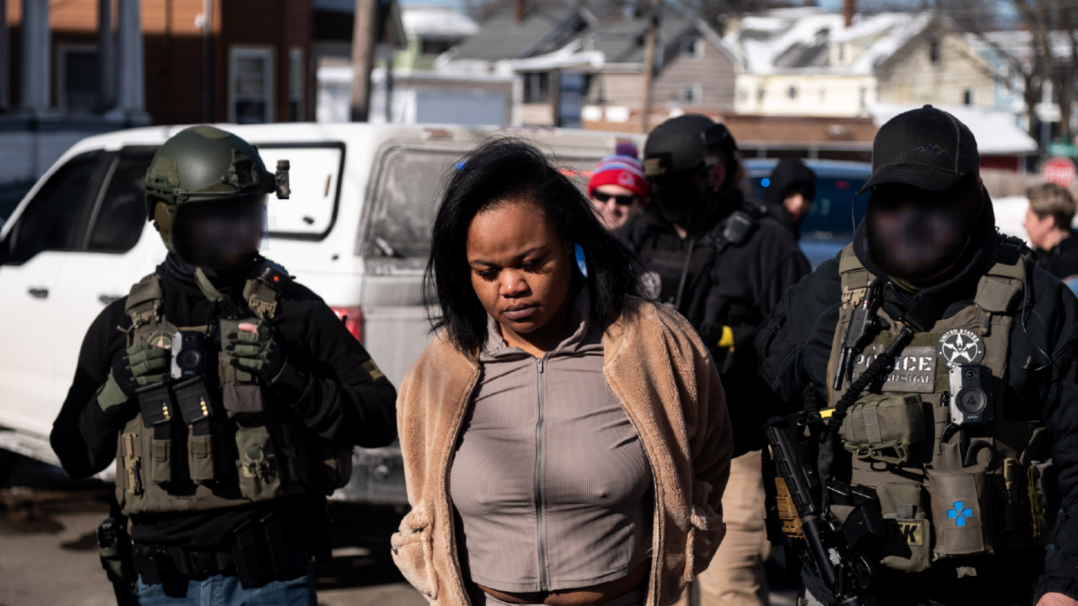 U.S. Marshals Capture Homicide Suspect, Accomplice, and Three Juvenile Offender in Single High-Risk Lewiston Operation