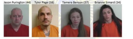 Oxford Drug Bust at Hotel Leads to Four Arrests and One Suspect Resisting Arrest
