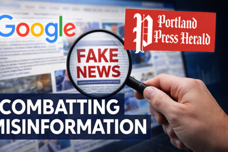 Maineโs Largest Fake Newspaper To Spend $35,000 Of Googleโs Money To ‘Fight Misinformation’