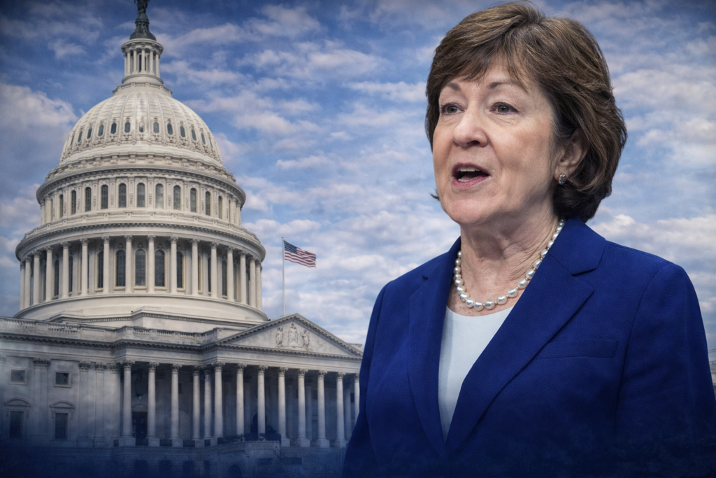 Collins Says Senate DHS Vote Brings End of Shutdown Closer