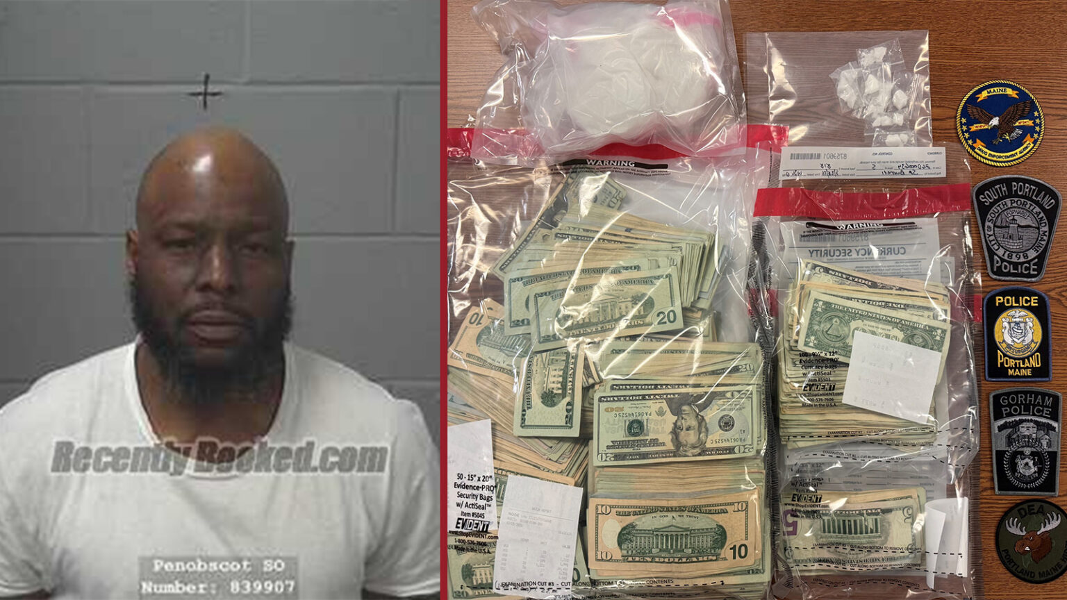 Portland MDEA Bust Leads to Arrest of New York Man with a Pound of Cocaine and Nearly $40k in Cash