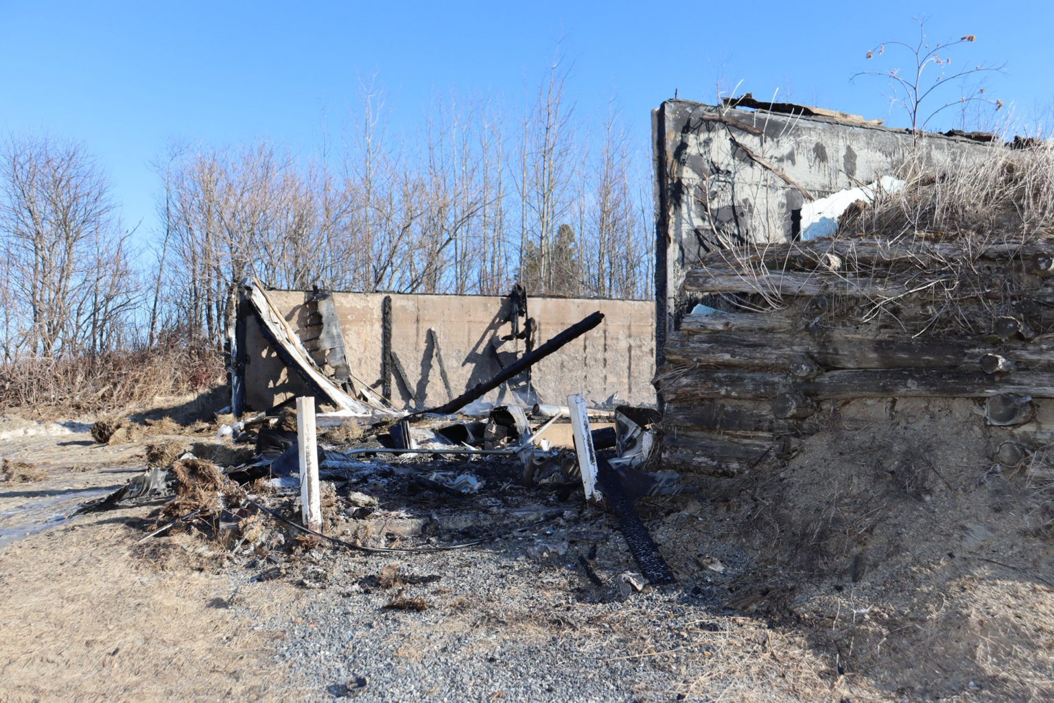 Potato Storage Facility Burns Down in Limestone