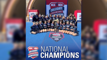 Maine College Cheerleading Squad Notches Second Championship In A Row, First-Ever Pine Tree State Repeats