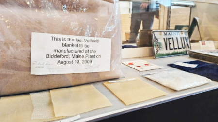 Maine-Invented Vellux Blanket, The Poor Man’s Down Comforter, Turns 60 Years Old; Museum Honors ‘Mr. Vellux’