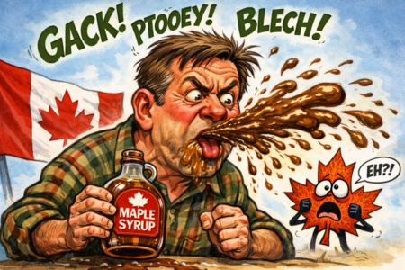 Maine’s Neighbor To The North Has A Sticky Food Scandal Pancaking Across Its Country