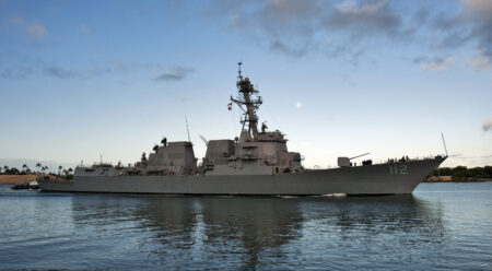 Maine Guided Missile Destroyer Ordered To Clear Mines From Strait of Hormuz