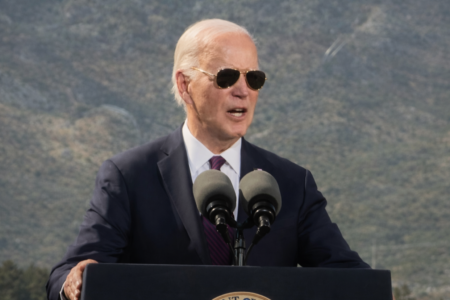 Biden Unveils Portrait At School Where He Was Caught Cheating, Makes Joke About Black Man Resembling Obama