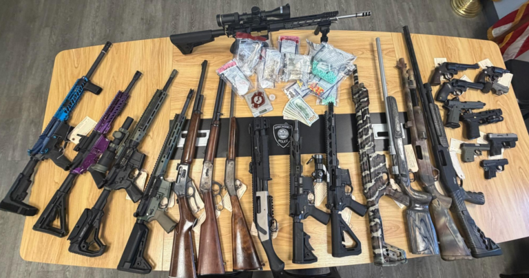 Wiscasset Men Found with Huge Variety of Drugs and 24 Firearms