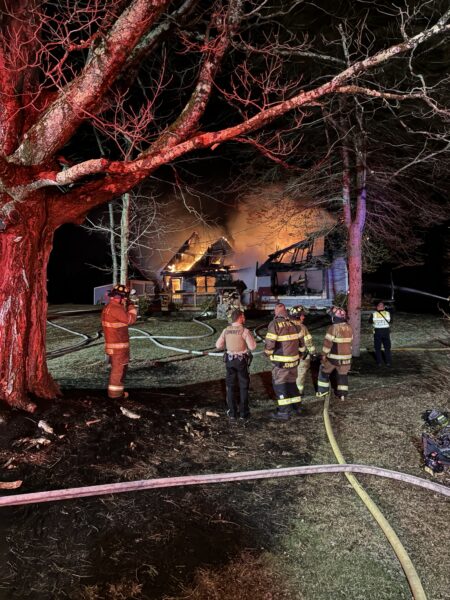 Woman Found Dead After Overnight House Fire in Readfield; Husband Escapes Through Second-Floor Window