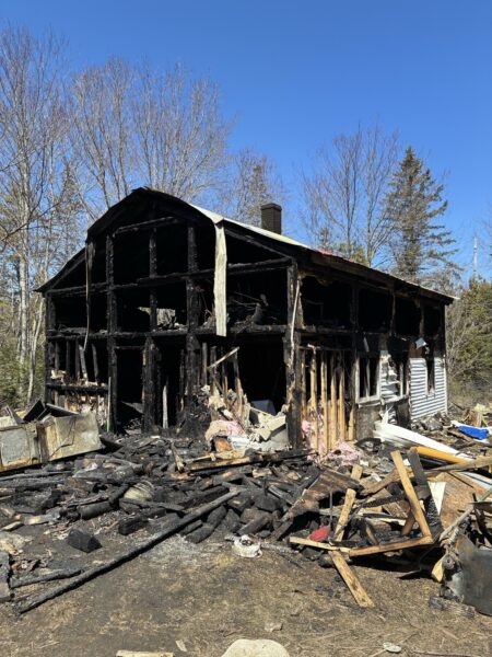 Accidental Smoking Materials Cited in Blue Hill Structure Fire