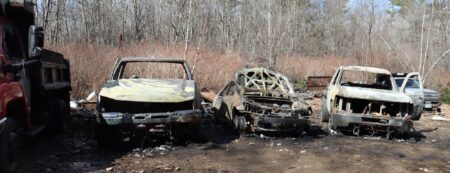 New Hampshire Man Arrested in Lebanon Arson Case Involving Four Burned Vehicles